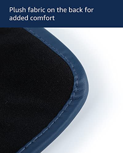 Uiiu Full Body Massage Chair Back Cushion Quilted Leather Lumbar Cushion Zero Gravity Massage Chair Back Protect Cushion To Ease Strength Of Shiatsu Massage 20.5X16.9Inch Blue #TOP3