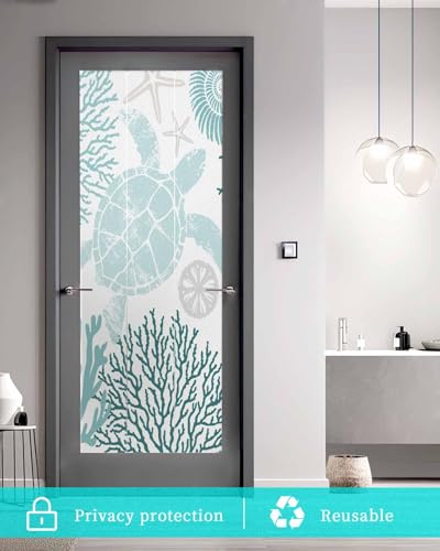 Vinilo decorativo ventana privacidad 29.5 x 78.7 pulg miniatura 5