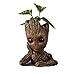 Produktbild Black Marketplace Baby Groot Blumentopf - Übertopf Groß Aquarium Deko Figur Holz Aschenbecher Stiftehalter Actionfigur Fanartikel Kräutergarten
