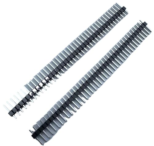 Pines de conexión 2.54mm macho para PCB: soluciona tus prototipos con estas 10 tiras de 40 pin