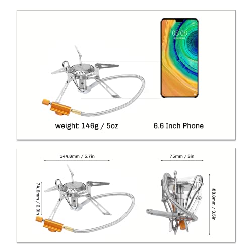 Fire Maple FMS-118 Camping and Backpacking Stove Portable Gas Burner by Fire-Maple - Image 4