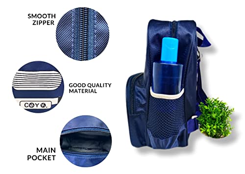 ANNACREATIONS Stylish Car Character School Bag For Kids Polyester School Backpack Pack Of 1 Pc - Image 4