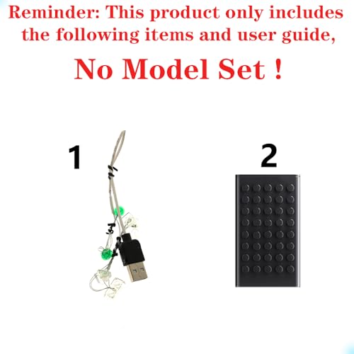 MENZAVA LED Light Set Compatible with LEGO 10331 Kingfisher Bird Icons Building Blocks Model - Model Set NOT Included - Image 3