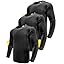 3 Pack-black(fleece-lined)
