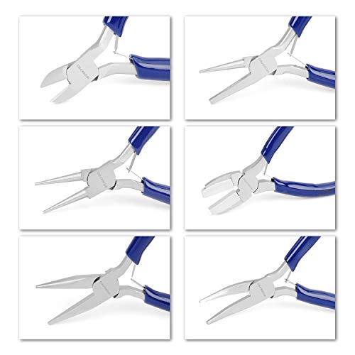 Workpro W001327A 7-Piece Jewelers Pliers Set, Jewelry Making Tools Kit thumb #2