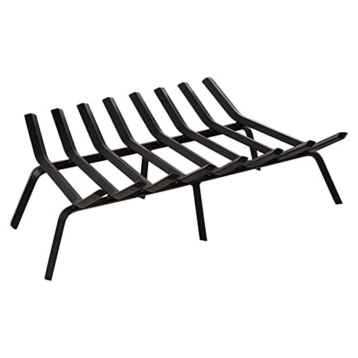 Minuteman International Tapered Iron Fireplace Grate, 28-in x 17-in