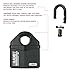 ABUS Granit 37/80 Heavy Duty Hardened Steel Padlock - Closed Shackle Lock with 1/2