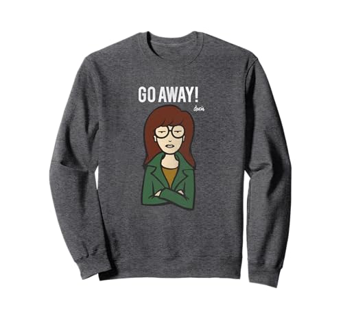 Daria Go Away Arms Crossed Attitude Sudadera