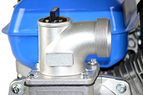 Motobomba de Agua a Gasolina BRACOG HJM20CX | Motor 4 Tiempos 196cc 6,5CV, Caudal 36.000 L/h, Elevación 28m, Aspiración 7m, Conexión 2" | Jardín y Riego