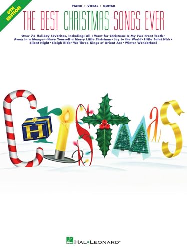 The Best Christmas Songs Ever | Piano/Vocal/Guitar Sheet Music Songbook | 75+ Holiday Favorites for...