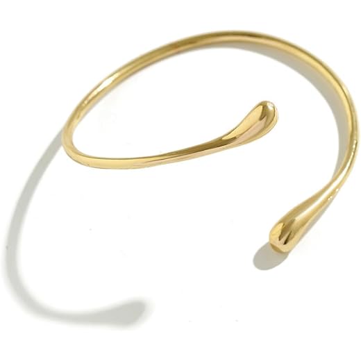 Shining Diva Gold Plated Kada Bracelet