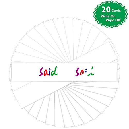 image for SpriteGru Black Tabletop Desktop Pocket Chart with Bonus 20X Dry Erase