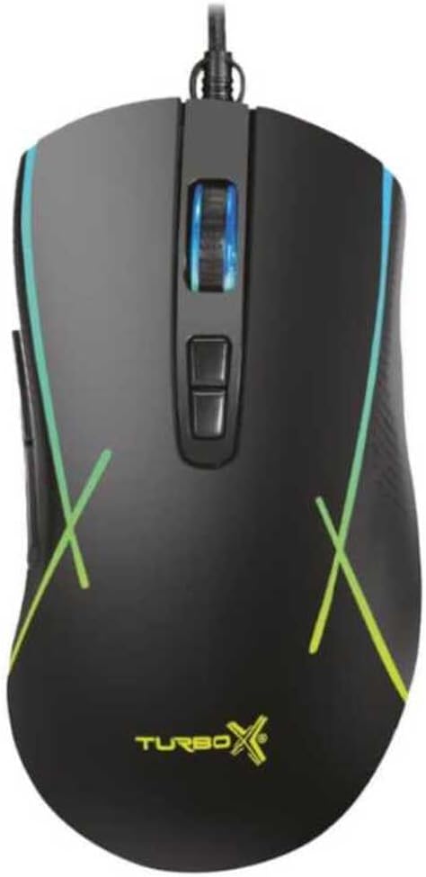 TURBOX New Desing TR-M5 3200Dpi Usb RGB Kablolu Siyah Optik Gaming Mouse