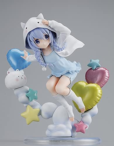 Miniatura 3 de Sol International is The Order a Rabbit Bloom Chino (Tippy Hoodie Ver.) Figura de PVC a escala 16, multicolor