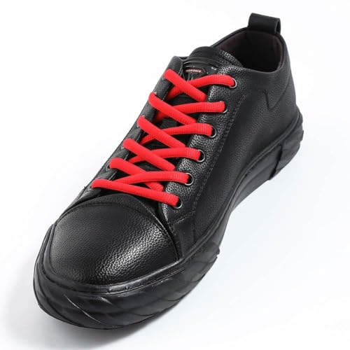 Image of VSUDO 1 Pair Oval Sneaker Shoelaces or Running Shoe Laces, Basketball Shoe Lace, Sport Shoestring or Athletic Shoe String