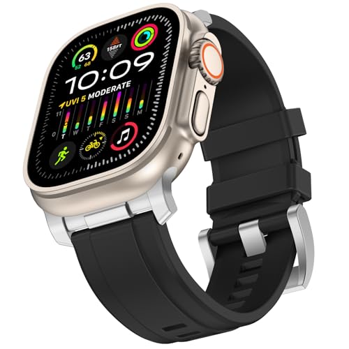 Bracelet antichoc Apple Watch 49mm pour éviter les rayures en extérieur