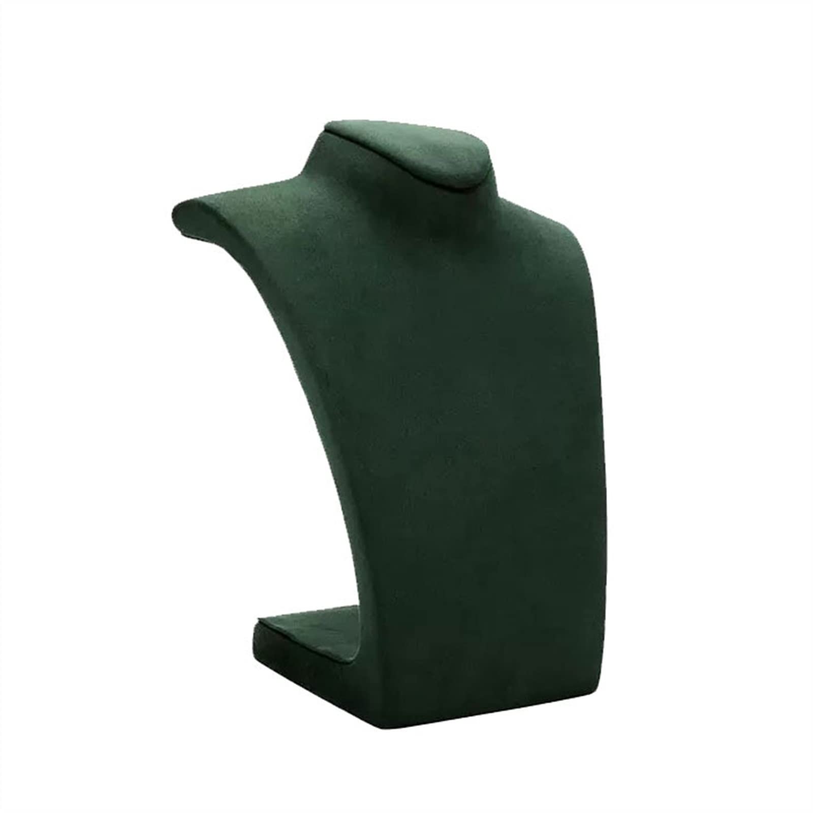 vA5cM7rK jewelry stand Jewelry Mannequin Display Green Velvet Necklace Earring Stand Bust Hand Organizer for Show Selling Jewelry Towers