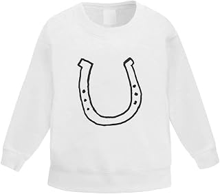 Azeeda 'Metal Horseshoe' Kid's Sweatshirt/Jumper (3-4 Years) (KW00031561)