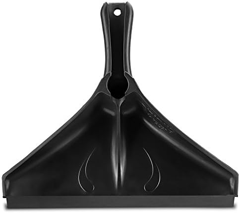 Tyroler Bright Tools Dustpan - Solid Natural Rubber Construction - Stand Up Design - Accommodates Any Broom/Hand Brush- Best Dustpans for Home/Lobby/Shop