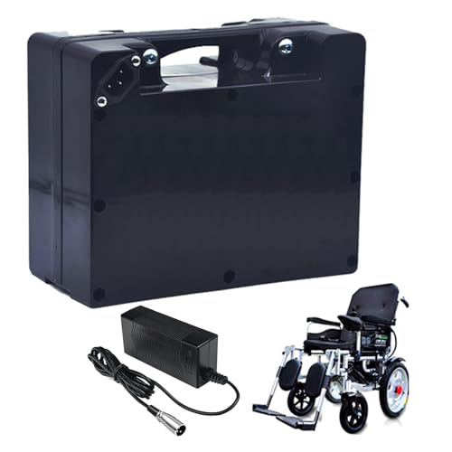 FREEDOH 24 Volt Electric Wheelchair Battery 24V 12AH 18AH Lithium Battery Pack with Charger for 250W 450W Motor Conversion Kit,24v12ah