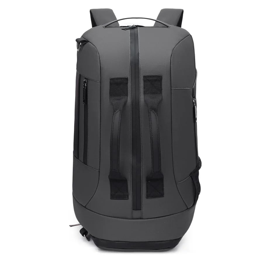 Image of ristoss Large Capacity Travel Backpack Men's Business Travel Bag Outdoor Mountaineering Bag Waterproof Backpack, Fitness Sports Bag