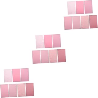SEWACC 21 Folhas Kit De Joias De Couro Rosa Kits De Joias Kit Com Joias Desgaste De Couro Pu - Tecido De Couro Sintético Brilhante Material De Couro Sintético Acessórios DIY Couro