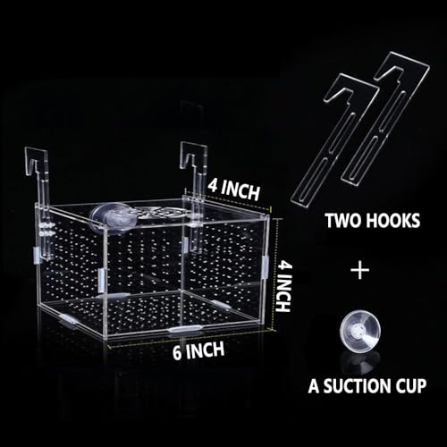 image for JOBEDE Acrylic Fish breeding Box, Fish Separation Breeder Box Acrylic 