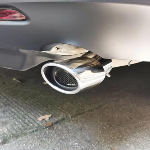 Punta de escape para Chery Tiggo 4 y 5X de acero inoxidable cromado 2