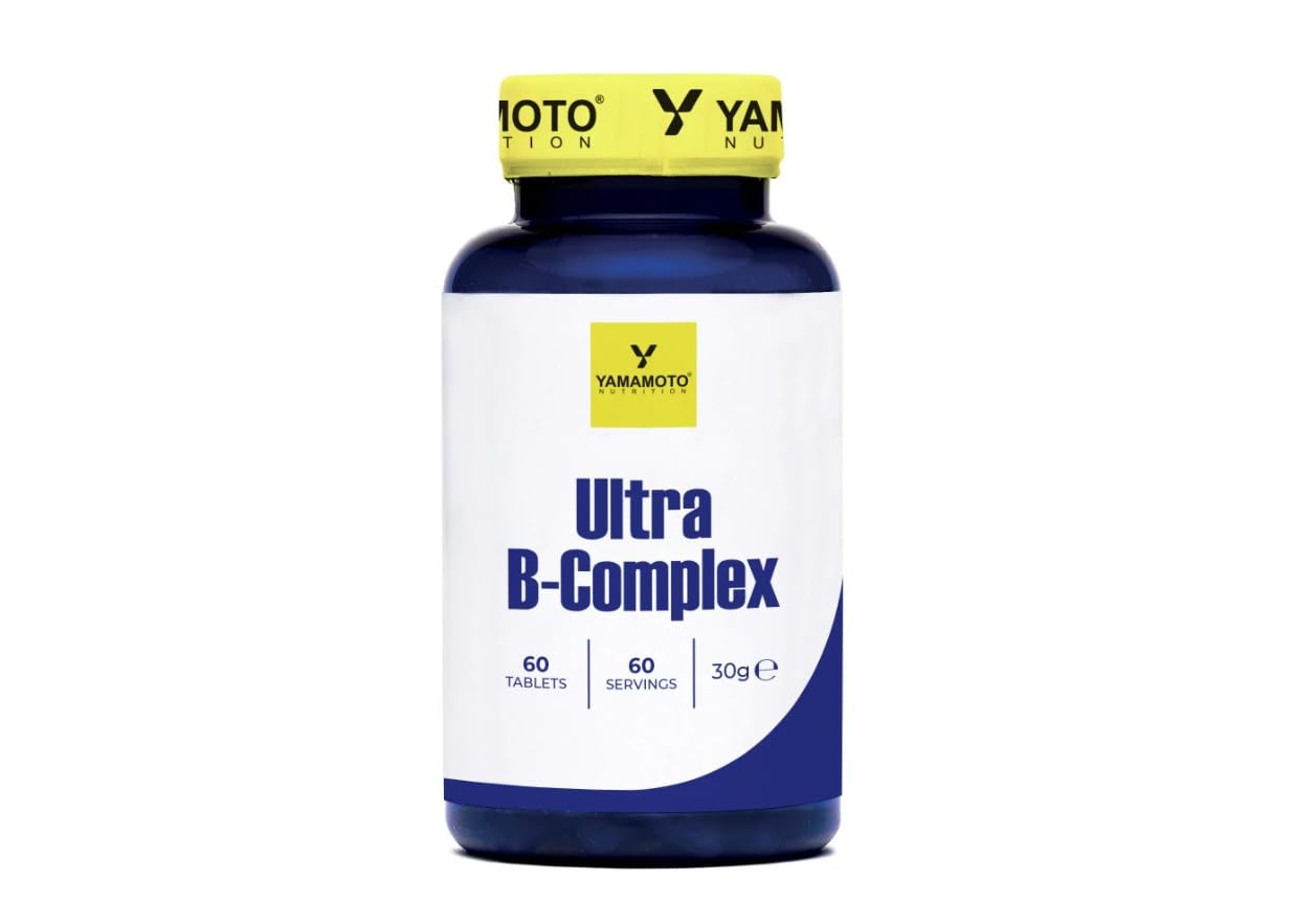 Ultra B-​COMPLEX integratore alimentare di vitamine del gruppo B ad alto dosaggio 60 capsule