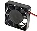 24V 2 Pin Extruder Brushless Cooling Fan Compatible with 3D Printer Compatible with RepRap Mendel Prusa