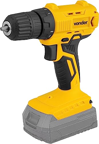 Vonder, Parafusadeira Furadeira A Bateria, 18 V, Sem Bateria E Sem Carregador, Ipfv 1851.