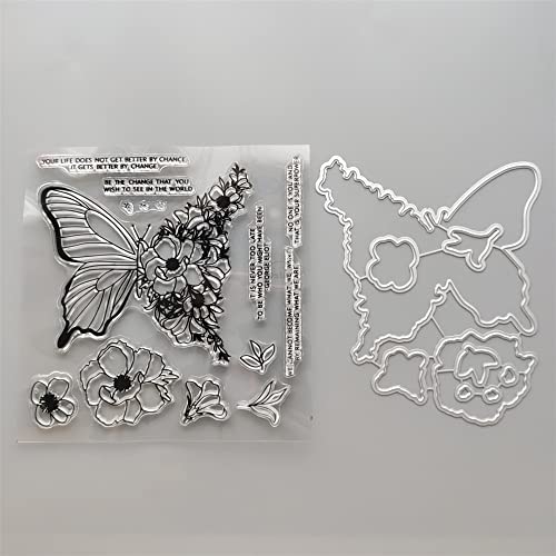 Oltre 20 EUR 0 Spedizione NEW Butterfly Flower