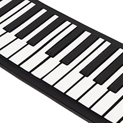 Bewinner Claviers de Piano Pliables à 61 Touches, Clavier de Piano Portable avec Affichage Numérique LED, Batterie 1100… – Image 7