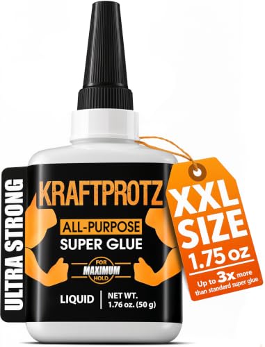 Super Glue All-Purpose Ultra Liquid 1.75 oz - Instant Adhesive Repair