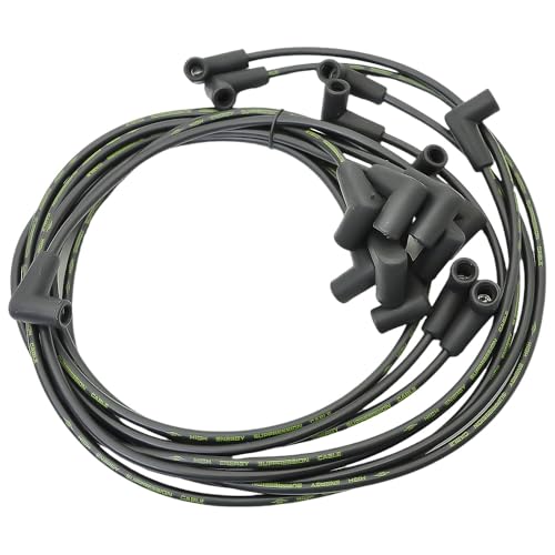 Image of 8 Iridium Spark Plugs 9 Spark Plug Wires Kit