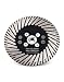 Casaverde Diamond Turbo Cutting Blade 125mm,Stone Cutting Disc Cut & Grind for Granite Quartz Quartzite, with M14 Flange