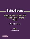 Bassoon Sonata, Op. 168 - Piano Score - Piano Score