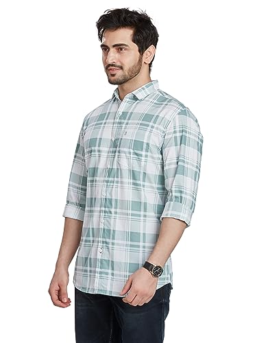 Image of BE ACTIVE Cotton Casual Checks Shirts for Men|| Casual Shirts for Men|| Mens Casual Shirts Full Sleeve