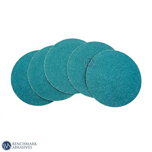Benchmark Abrasives 12" Premium Zirconia No Hole Psa Discs, Self Adhesive Random Orbital Sander Discs For Sanding Polishing On Metal Wood Fiberglass (5 Pack) - 40 Grit #TOP2