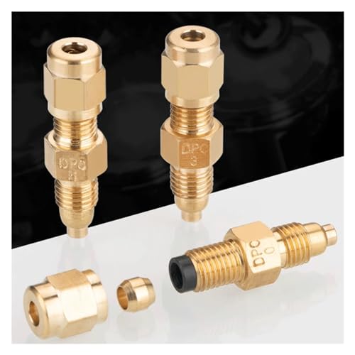Válvula AJB/DPC de latón M8x1mm y 4mm: dosificador de lubricante proporcional 4