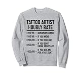 Tatoueur Tatouage Tarif horaire Tatouage Tatouage Tatouage Sweatshirt