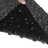 Mantto Extra Long Pebble Bath Tub Shower Mat 34.2 x 15.7, Bathmat Non-Slip with Suction Cups,...