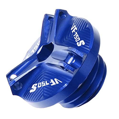 M20 * 2.5 Moto Moteur Moto Tasse D'huile De Remplissage De Carburant Bouchon De Réservoir pour Honda VF750S Sabre 1982 1983 1984 1985 1986 Logo Vf750s (Color : Champagne)