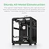 Creality K2 SE 3D Printer, 500mm/s High-Speed Printing, Support Multi Color 3D Printing Needs CFS, Solid Metal Build, Auto Leveling, Direct Drive Extruder, Quick-Swap Nozzle, 220×215×245mm Print Size