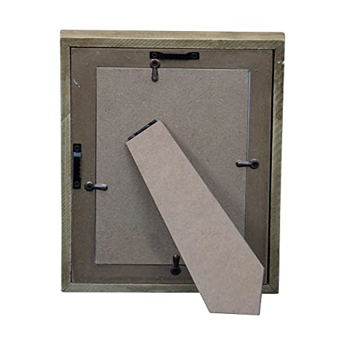 Foreside Home & Garden White Ticking Striped 5X7 Inch Wood Decorative Picture Frame #TOP3