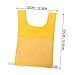 HONMEET Cognitive Game Vest for Boy Girl Durable Yellow Sports Waistcoat with Net Bags for Letter Learning Indoor and Outdoor Activities
