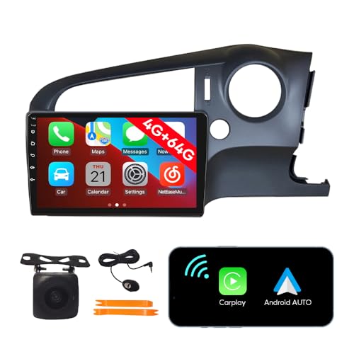 [4G 64G] Android Car Stereo FM Radio Carplay Android Auto 10.1