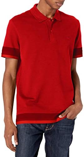 Lacoste Men's Short Sleeve Ribbed Semi 