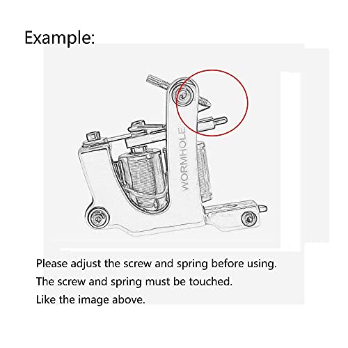 Wormhole Tattoo Complete Tattoo Kit For Beginners Tattoo Power Supply Kit 10 Tattoo Inks 30 Tattoo Needles 2 Pro Tattoo Machine Kit Tattoo Supplies Sl-Tk034 #TOP6