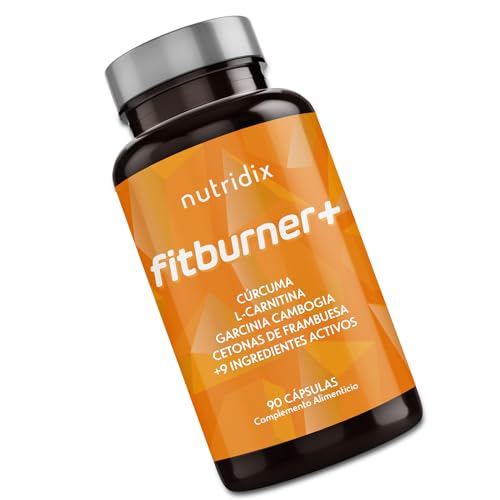 Adelgazar Muy Rápido y Efectivo Mujer - Perder Peso - Quemagrasas Potente Para Adelgazar - L Carnitina + Garcinia Cambogia - 90 Pastillas Para Adelgazar FitBurner